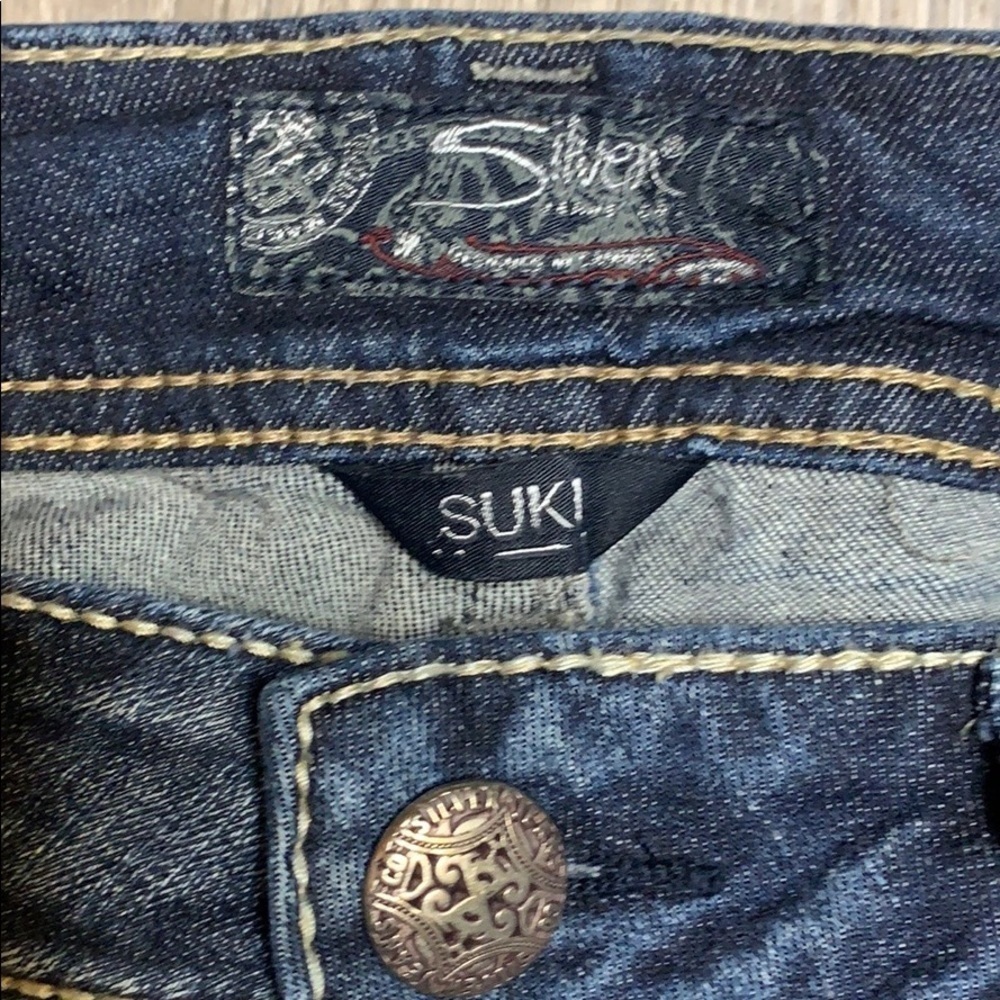 Silver Suki Mid Capri - Picture 7 of 12